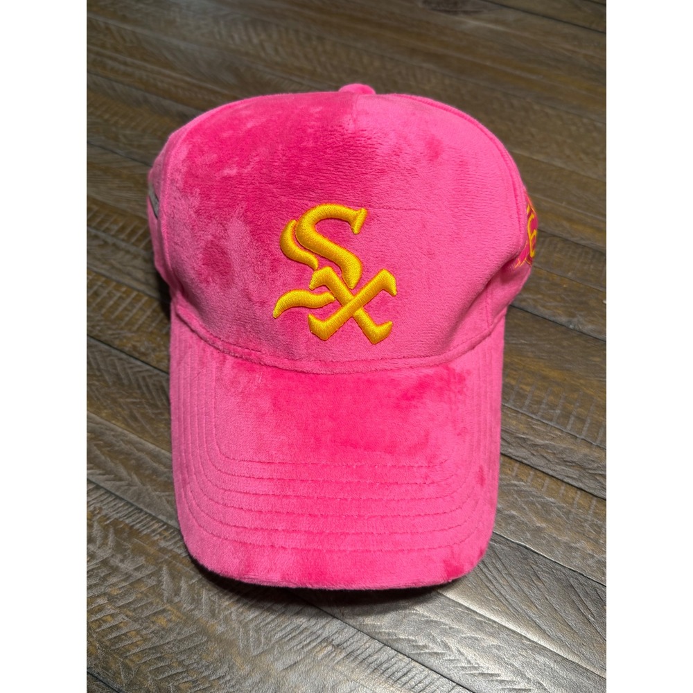 Nomagik Velvet Baseball Cap Unisex OS Pink New Embroidered Snapback 67 Hat
